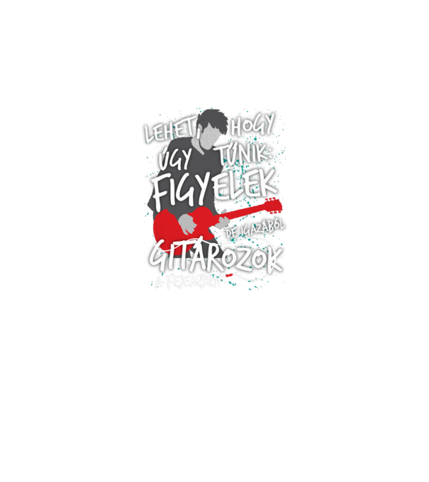  minta fekete pólón