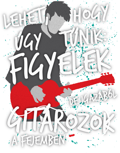 Nem figyelek gitáros