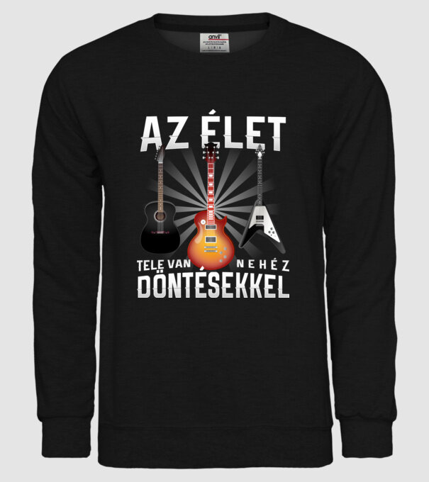  minta fekete pólón