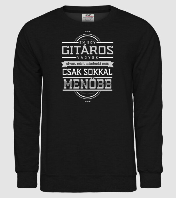  minta fekete pólón