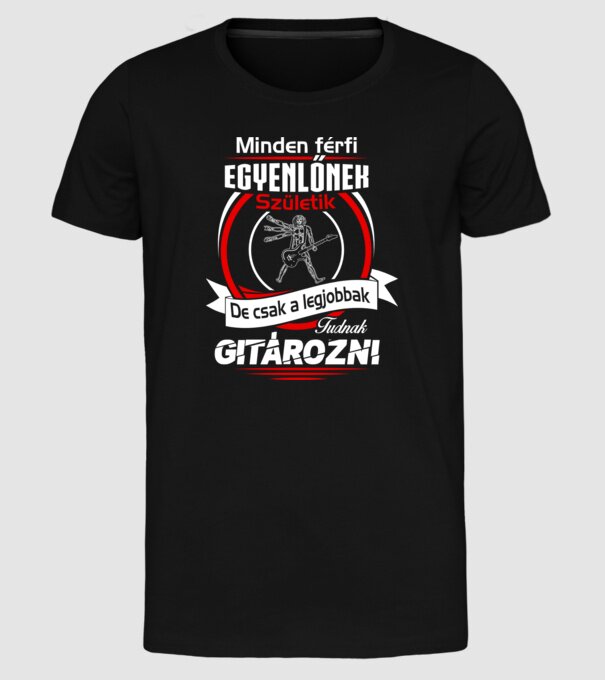  minta fekete pólón