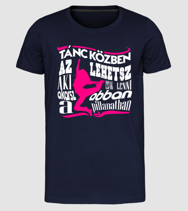  minta sötétkék pólón