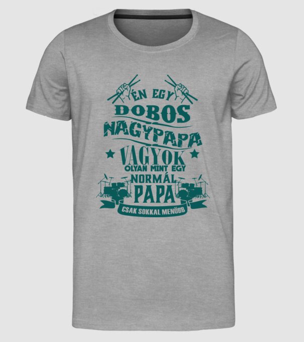  minta szürke pólón