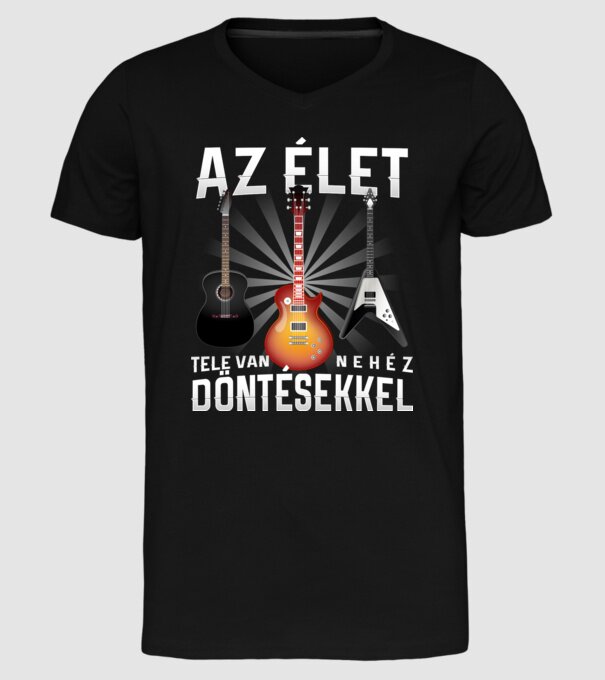  minta fekete pólón
