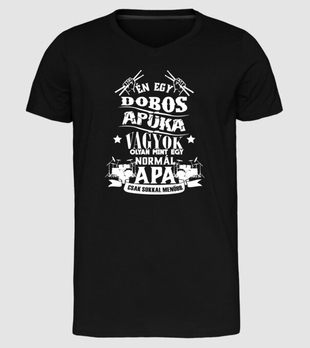  minta fekete pólón