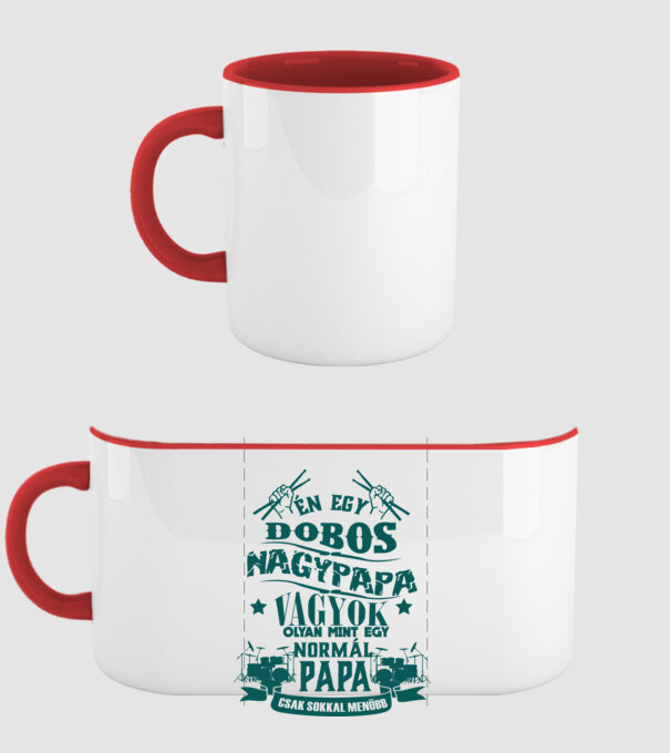  minta piros pólón