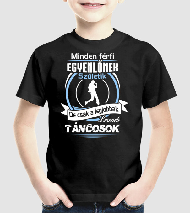  minta fekete pólón