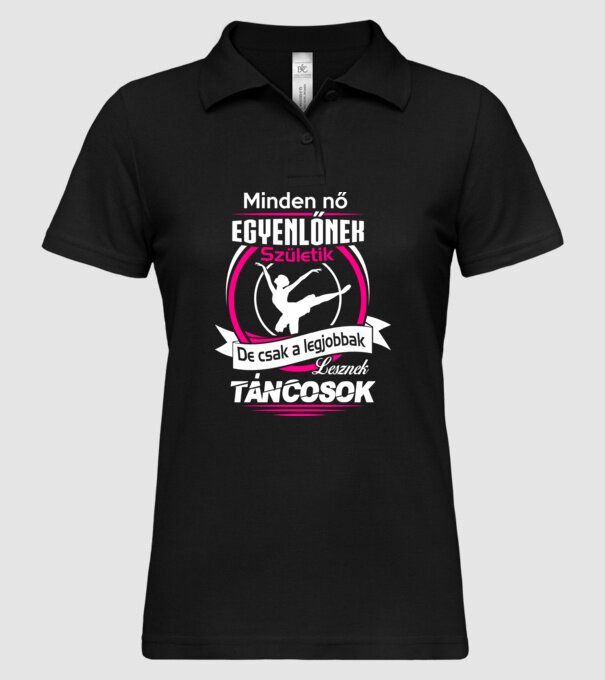  minta fekete pólón