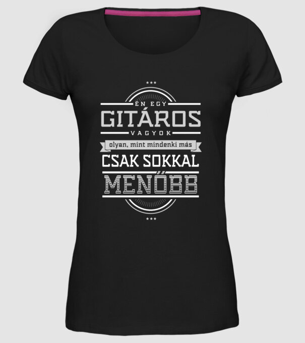 minta fekete pólón