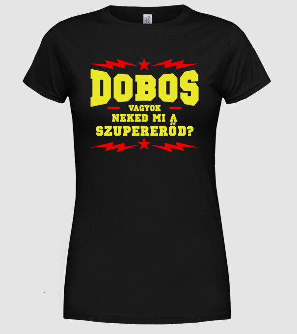  minta fekete pólón