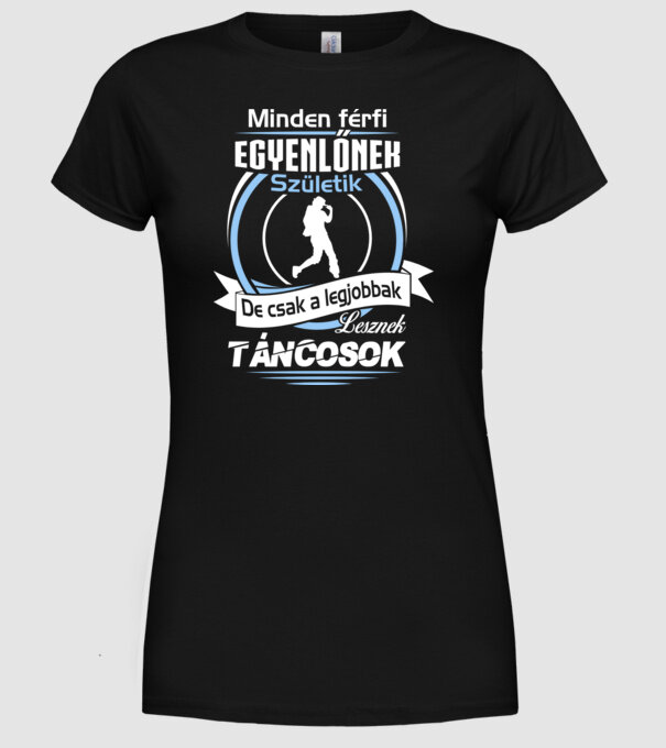  minta fekete pólón